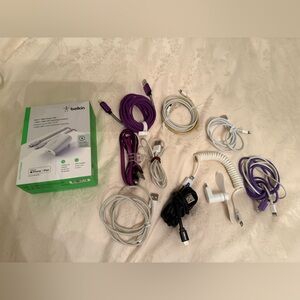 Set of 10 lightning chargers / Apple iPhone